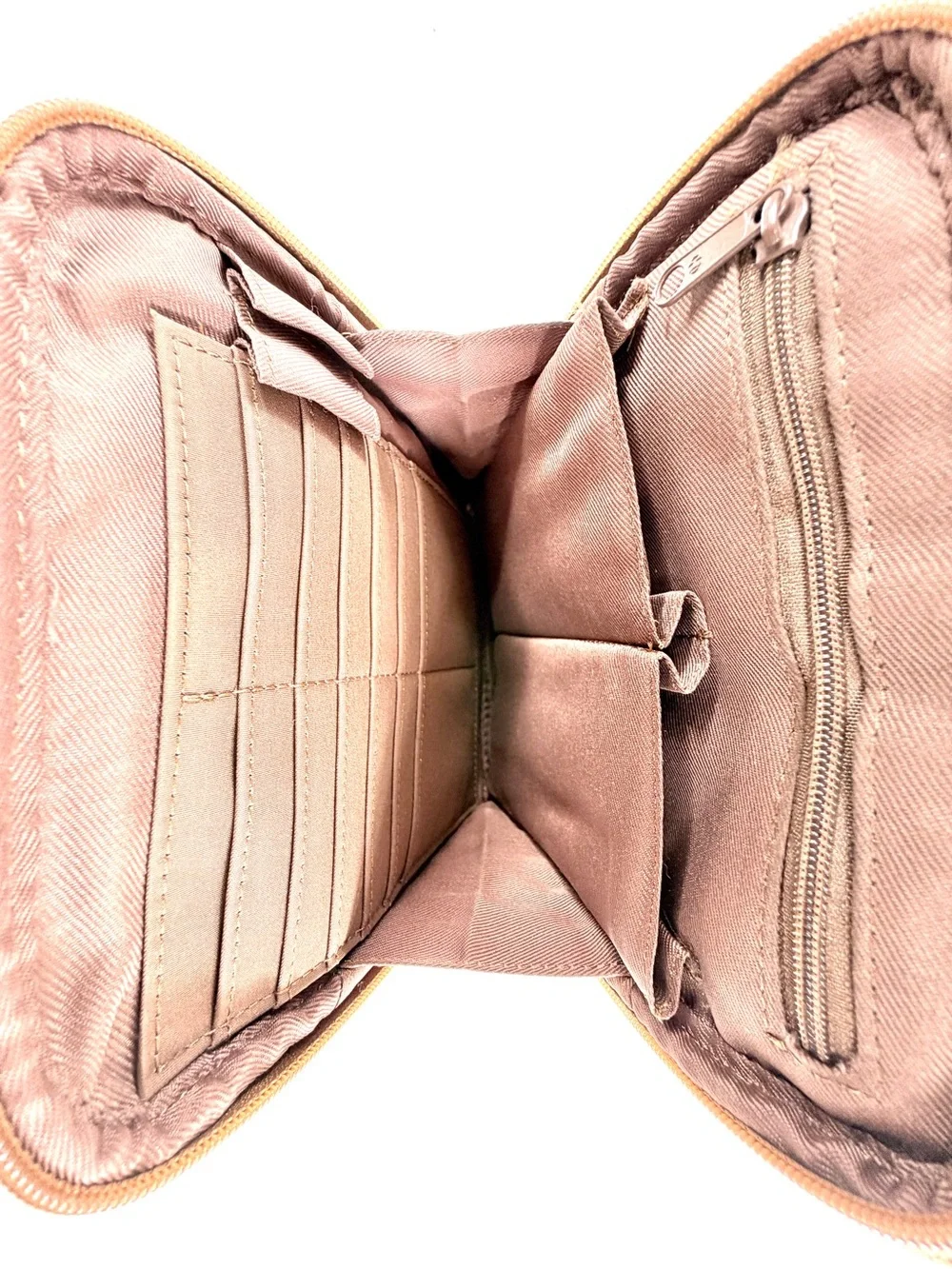 Fossil Tan Textured Leather Small Shoulder Crossbody Bag Organizer sl8751